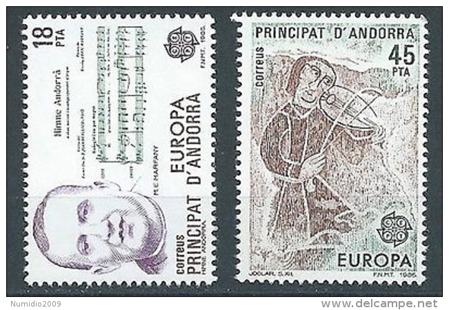 1985 EUROPA ANDORRA SPAGNOLA MNH ** - EV - 1985