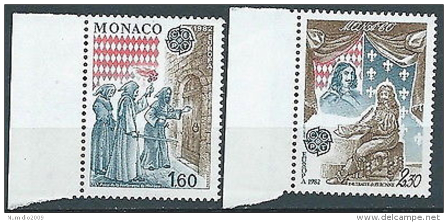 1982 EUROPA MONACO MNH ** - EV - 1982