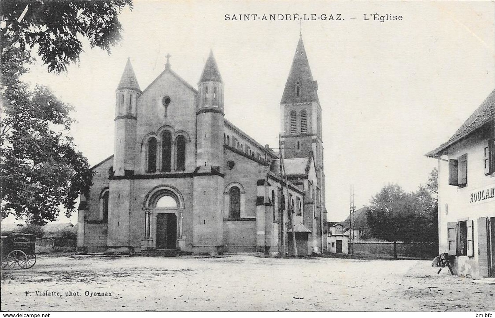 SAINT-ANDRE-LE-GAZ : L'Eglise - Saint-André-le-Gaz