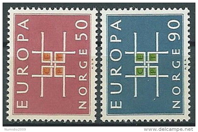 1963 EUROPA NORVEGIA MNH ** - EV-3 - 1963