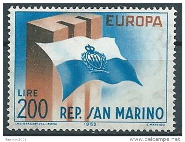 1963 EUROPA SAN MARINO MNH ** - EV-2 - 1963