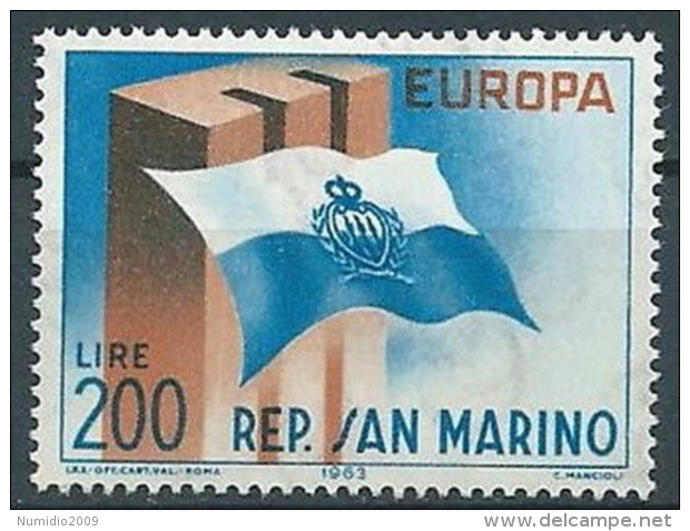 1963 EUROPA SAN MARINO MNH ** - EV-3 - 1963