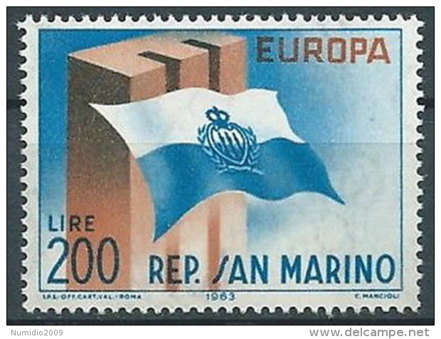 1963 EUROPA SAN MARINO MNH ** - EV-4 - 1963