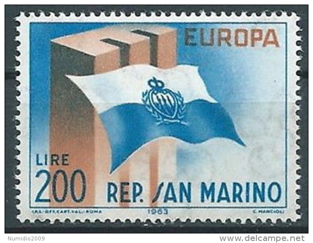 1963 EUROPA SAN MARINO MNH ** - EV-8 - 1963