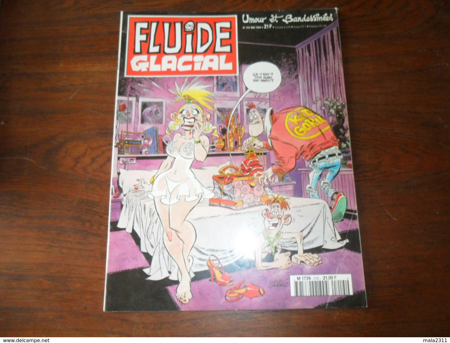 FLUIDE GLACIAL  N° 215 / 1994 - Fluide Glacial