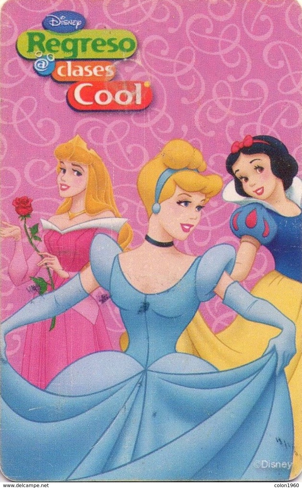 VENEZUELA. DISNEY. Regreso A Clases Cool. La Bella Durmiente, Cenicienta Y Blanca  Nieves . 2001-09. VE-CAN2-0706. (737) - Disney