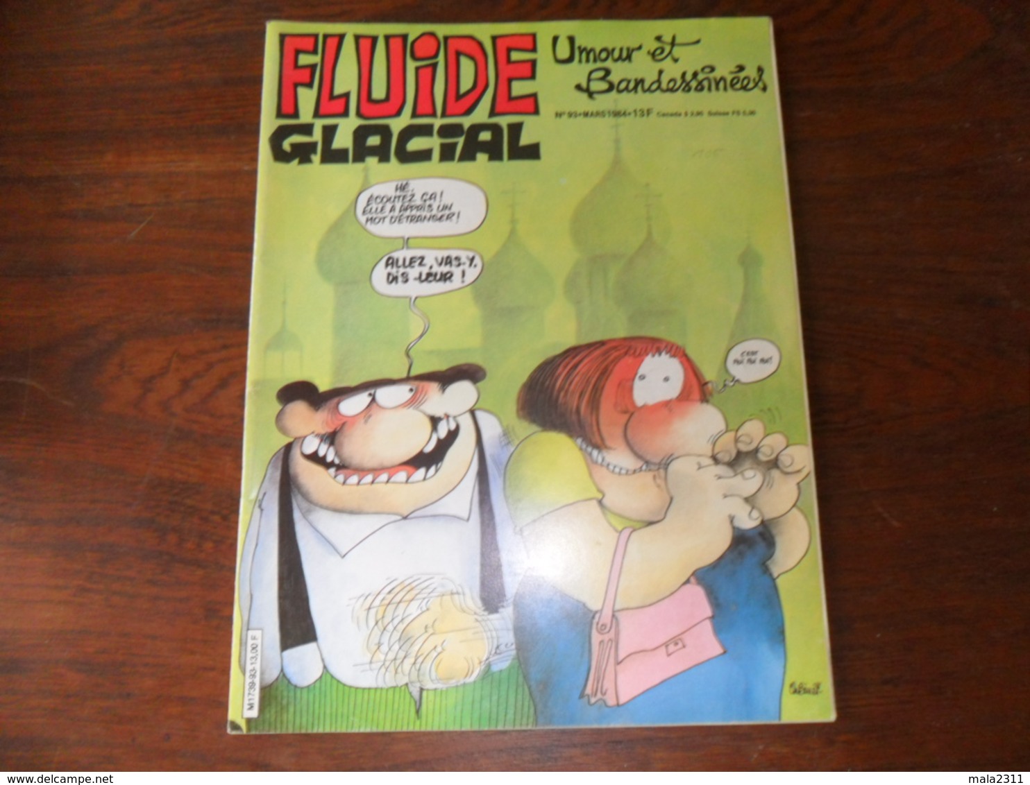 FLUIDE GLACIAL  N° 93 / 1984 - Fluide Glacial