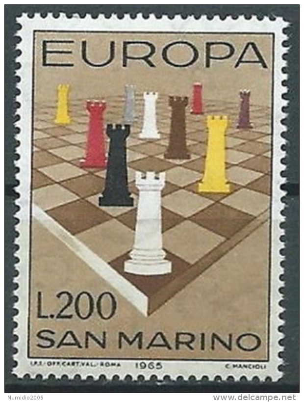 1965 EUROPA SAN MARINO MNH ** - EV-7 - 1965