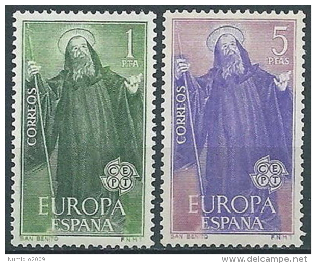 1965 EUROPA SPAGNA MNH ** - EV-2 - 1965