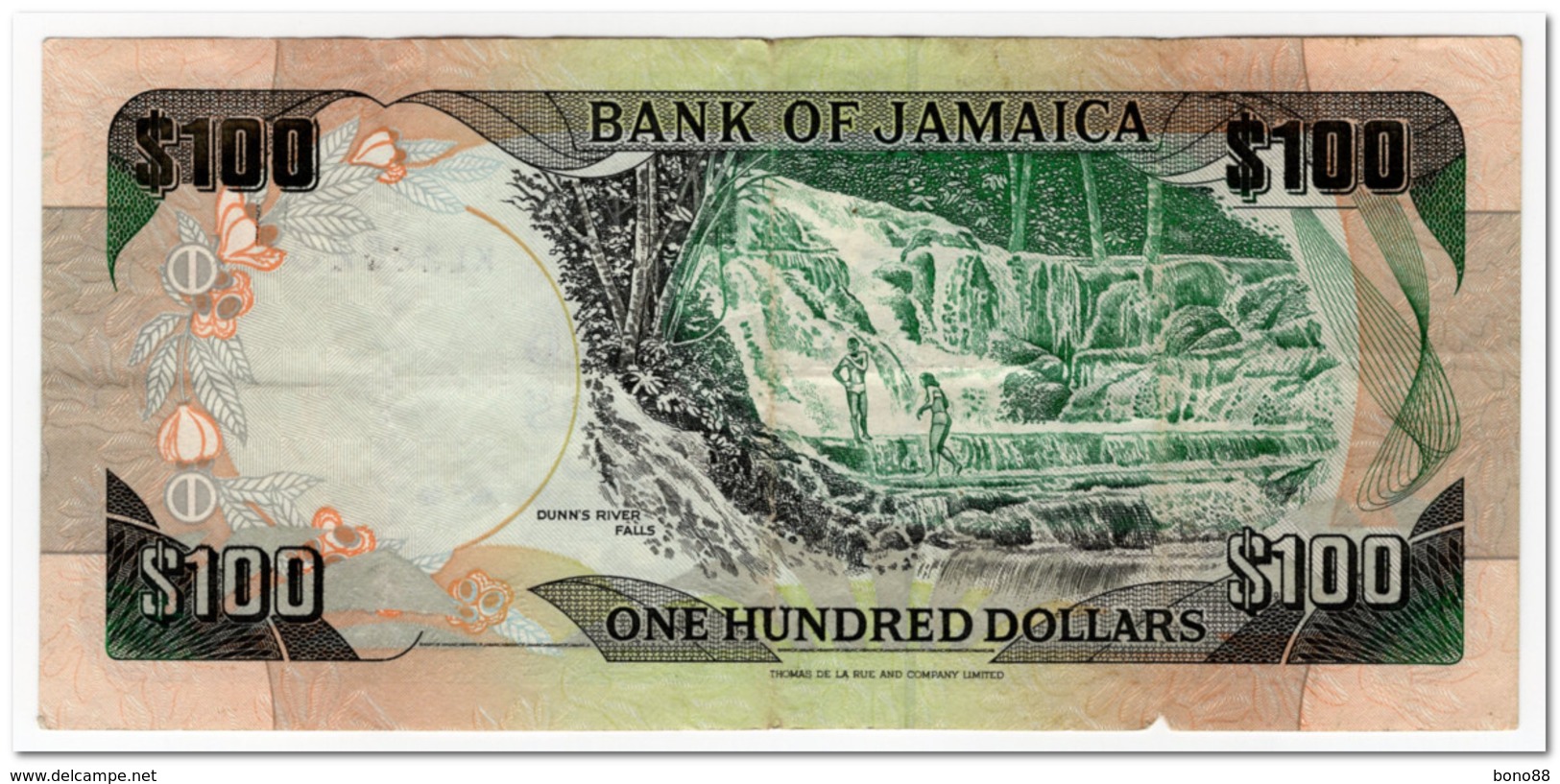 JAMAICA,100 DOLLARS,1999,P.76b,VF - Jamaique