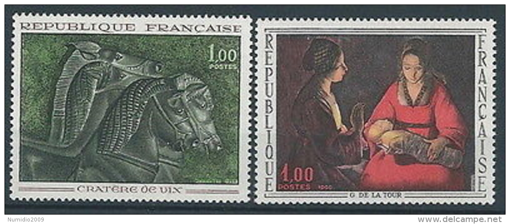 1966 FRANCIA QUADRI DI FRANCIA MNH ** -  FR801 - Unused Stamps
