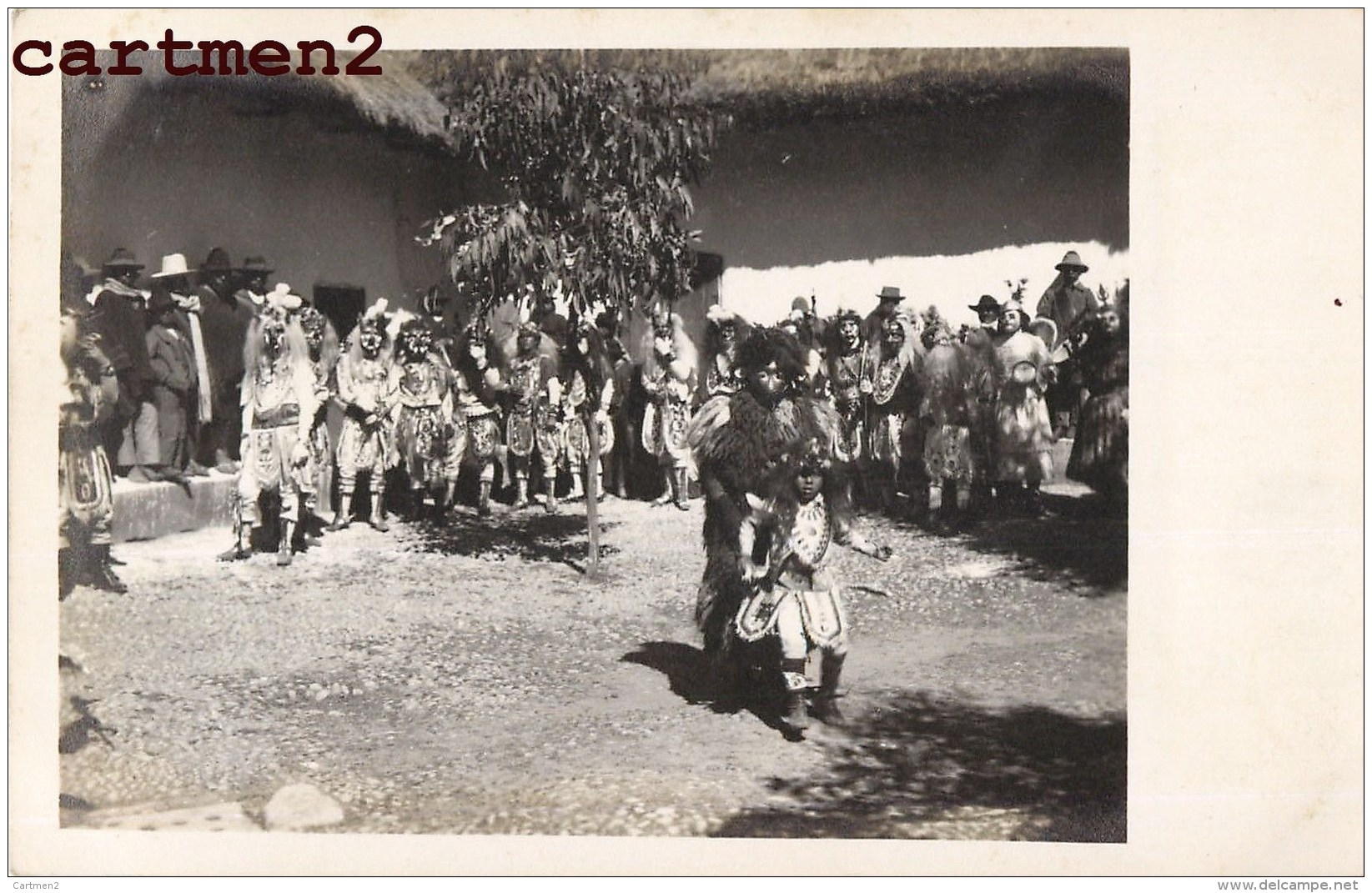 CARTE PHOTO : LA PAZ CARNAVAL FERIA FIESTA INDIEN INDIOS BOLIVIE BOLIVIA SOUTH AMERICA - Bolivie