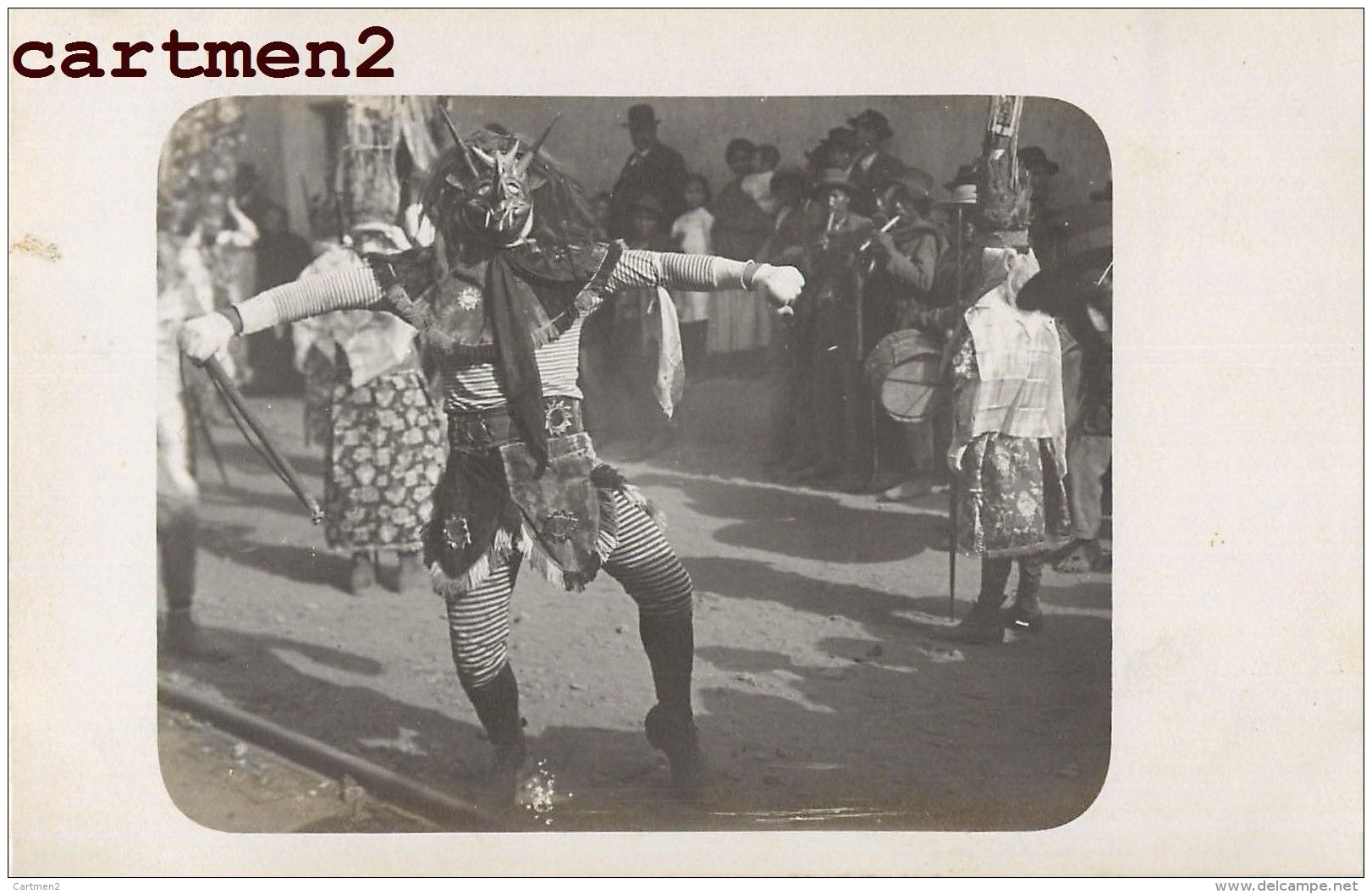 CARTE PHOTO : COCHABAMBA CERCADO CARNAVAL FIESTA PROCESSION INDIEN INDIOS ETHNIC BOLIVIE BOLIVIA SOUTH AMERICA - Bolivie