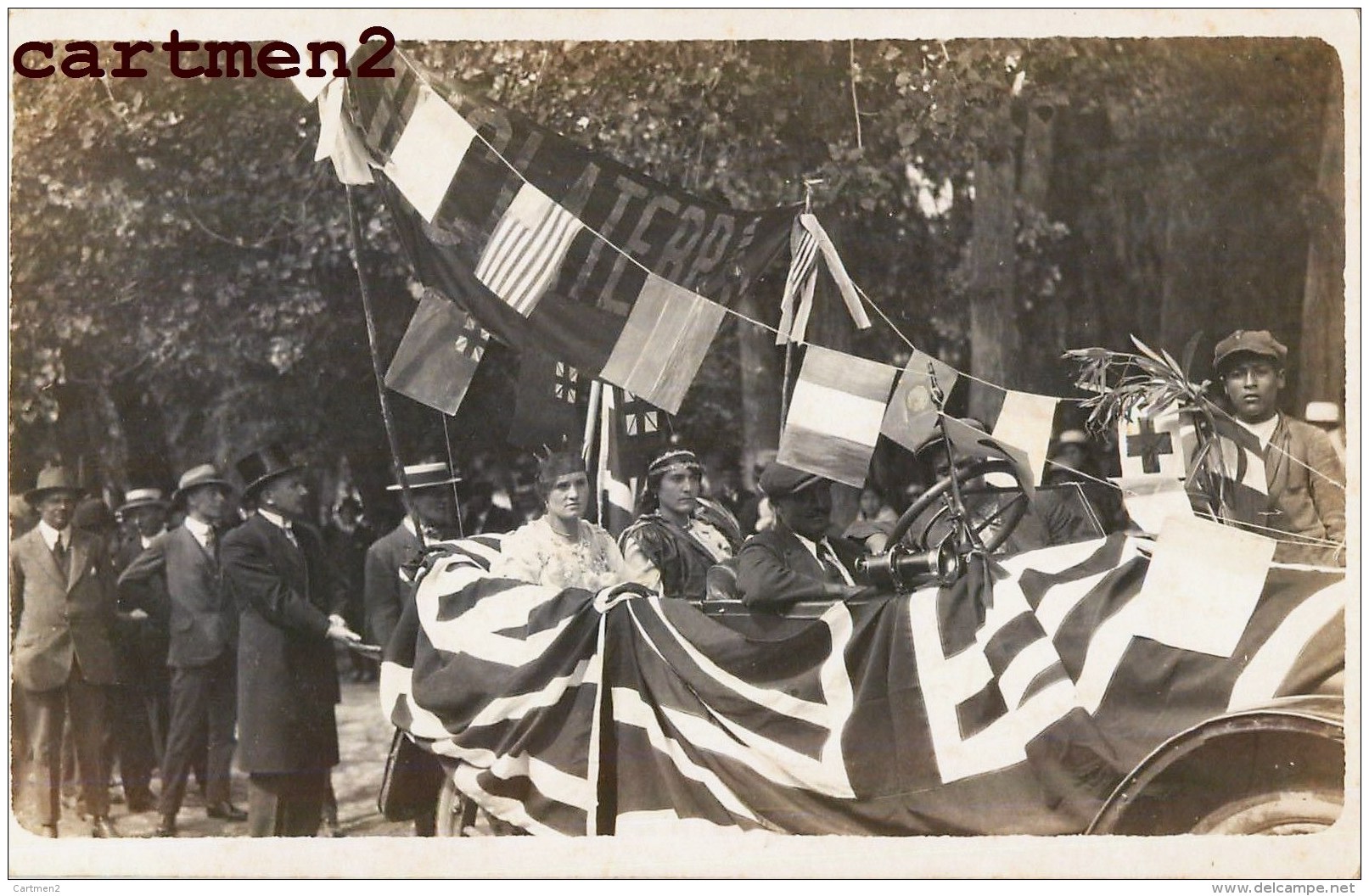 CARTE PHOTO : COCHABAMBA FETE DES ALLIES AUTOMOBILE QUECHUAS INDIEN INDIOS ETHNIC BOLIVIE BOLIVIA SOUTH AMERICA - Bolivie