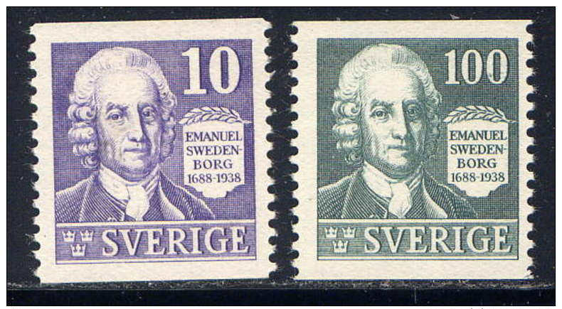 SUEDE - 247/248** - EMANUEL SWEDENBORG - Nuevos