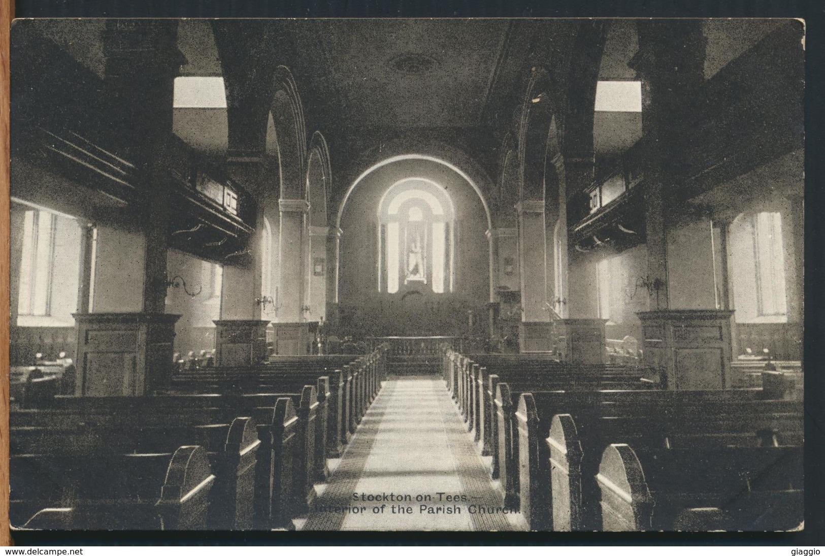 °°° 11854 - UK - STOCKTON ON TEES - INTERIOR OF THE PARISH CHURCH °°° - Altri & Non Classificati