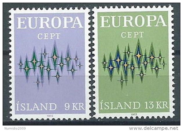 1972 EUROPA ISLANDA MNH ** - EU8824 - 1972