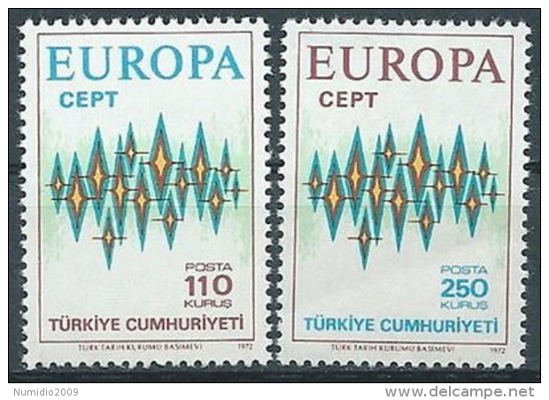 1972 EUROPA TURCHIA MNH ** - EV-3 - 1972