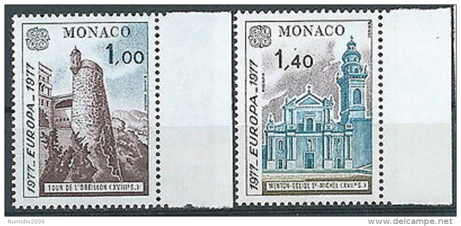 1977 EUROPA MONACO MNH ** - EV - 1977