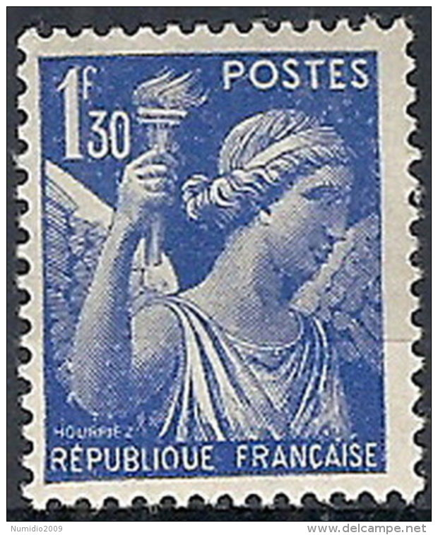 1939-41 FRANCIA IRIS 1,30 F MH * - FR658 - 1939-44 Iris