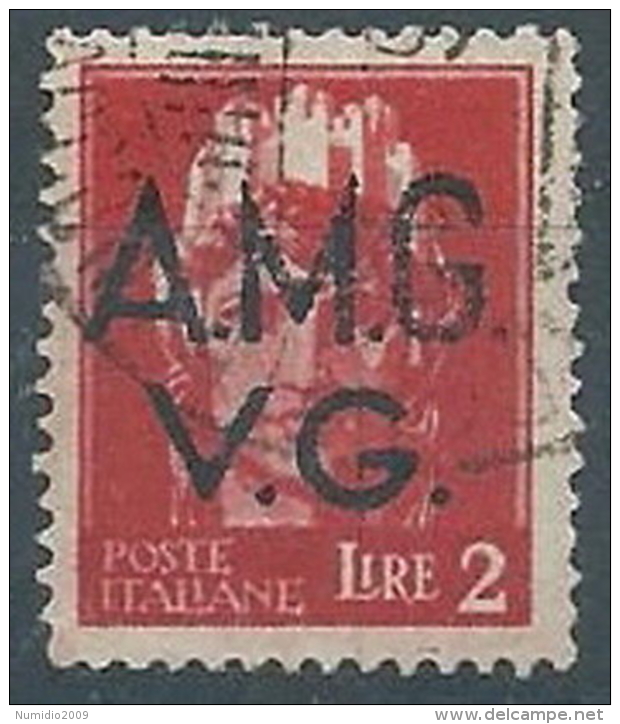 1945-47 TRIESTE AMG VG USATO 2 LIRE - RR5094-3 - Used