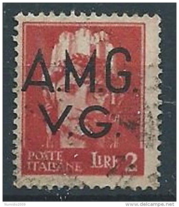 1945-47 TRIESTE AMG VG USATO IMPERIALE 2 LIRE - RR13222 - Usati