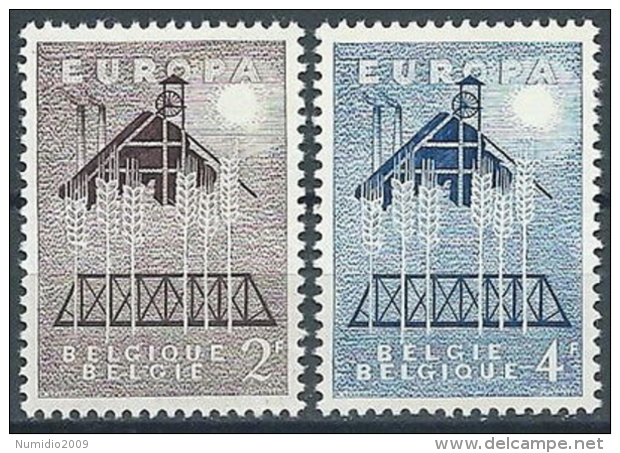 1957 EUROPA BELGIO MNH ** - EV-2 - 1957