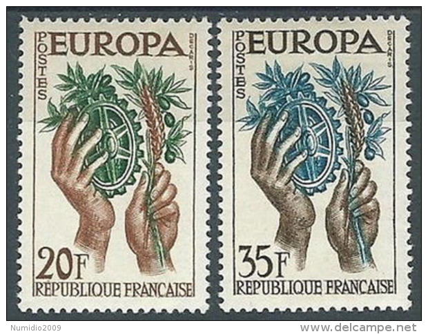 1957 EUROPA FRANCIA MH * - EV-2 - 1957