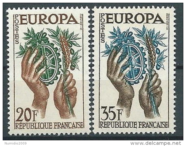 1957 EUROPA FRANCIA MNH ** - EV-2 - 1957