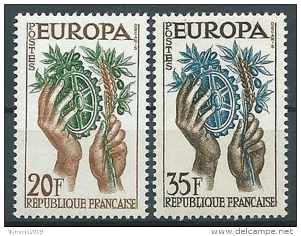 1957 EUROPA FRANCIA MNH ** - EV-3 - 1957