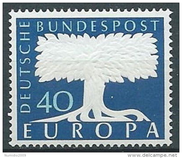 1957 EUROPA GERMANIA 40 P MNH ** - EV - 1957