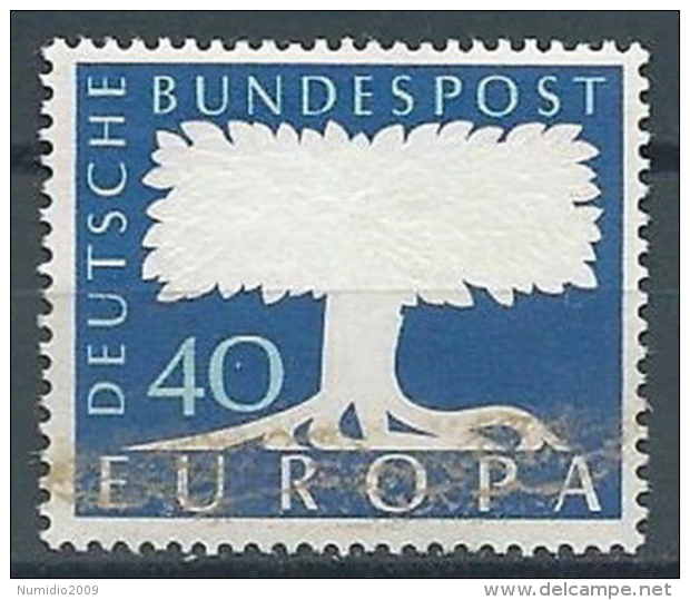 1957 EUROPA USATO GERMANIA 40 P - EV - 1957