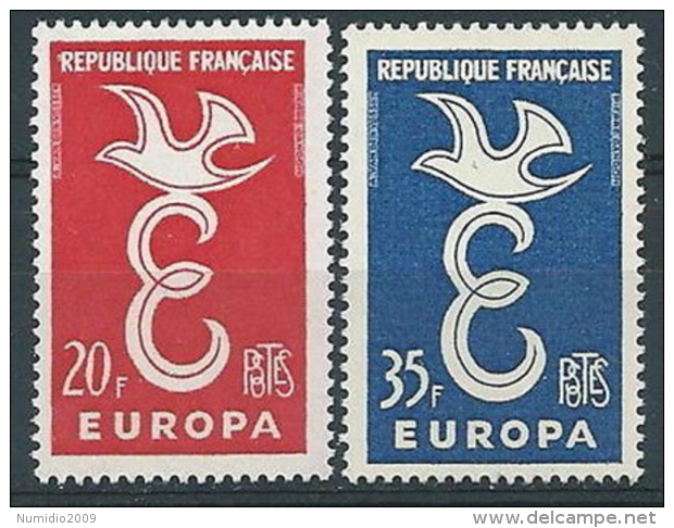 1958 EUROPA FRANCIA MNH ** - EU8824 - 1958