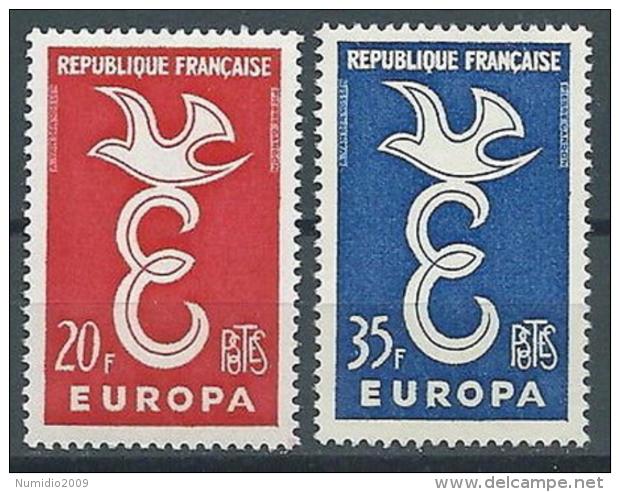 1958 EUROPA FRANCIA MNH ** - EV-3 - 1958