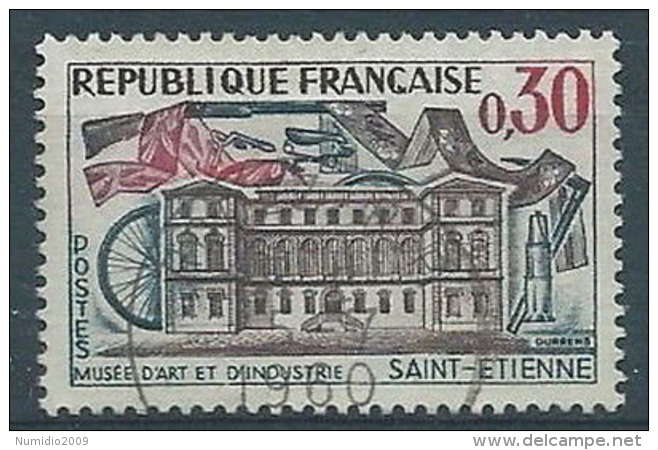 1960 FRANCIA USATO MUSEO D'ARTE E INDUSTRIA ST. ETIENNE - FR751 - Gebraucht