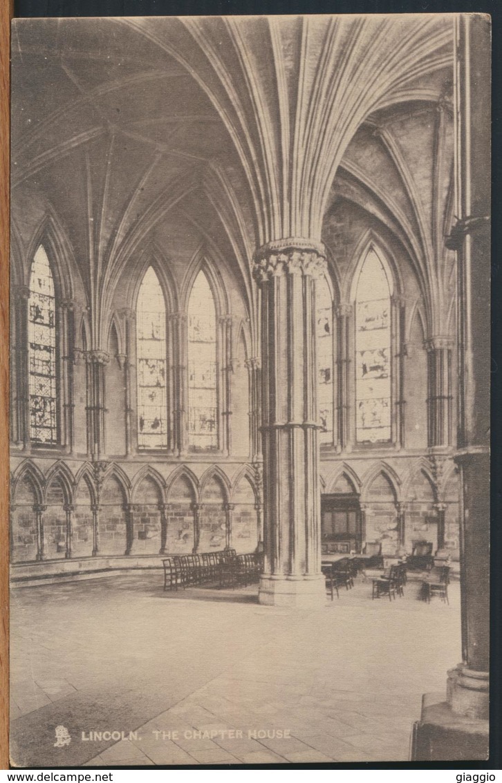 °°° 11874 - UK - LINCOLN , THE CHAPTER HOUSE °°° - Lincoln