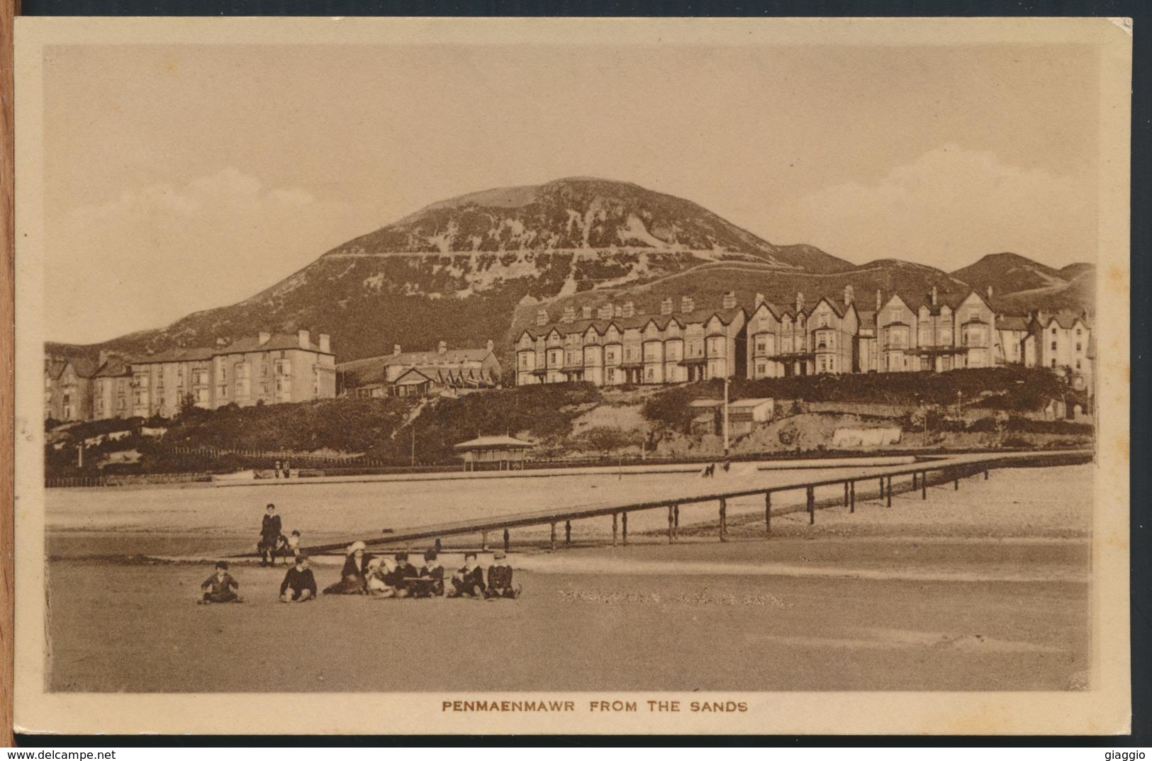 °°° 11887 - WALES - PENMAENMAWR FROM THE SANDS °°° - Caernarvonshire