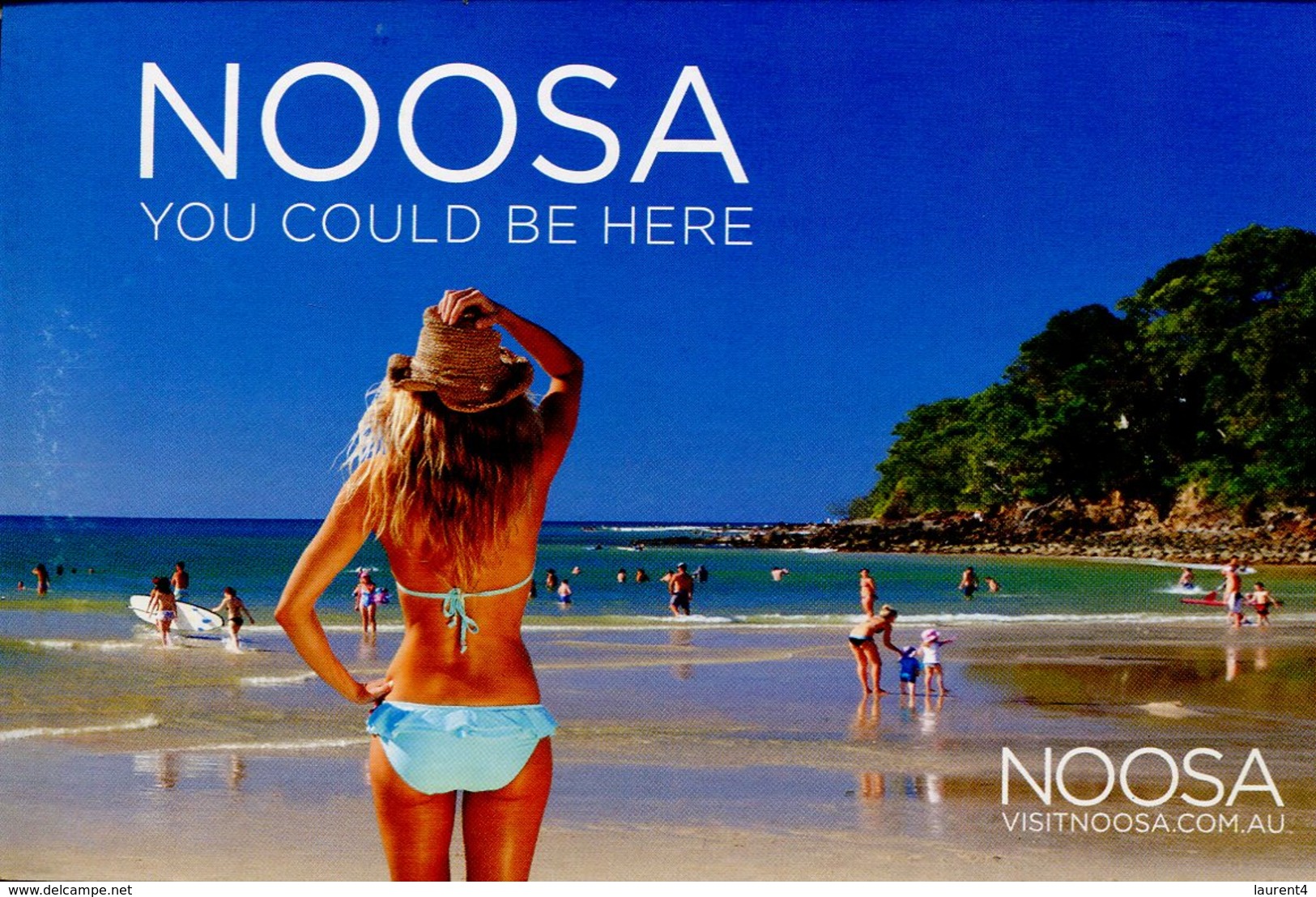 (825) Australia - AVANTI Card - QLD - Noosa With Sexy Girl - Sunshine Coast