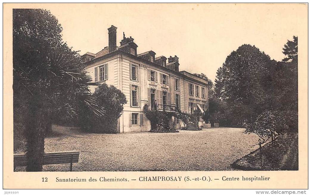 ESSONNE  91  DRAVEIL  CHAMPROSAY  SANATORIUM DES CHEMINOTS  - CENTRE HOSPITALIER - Draveil