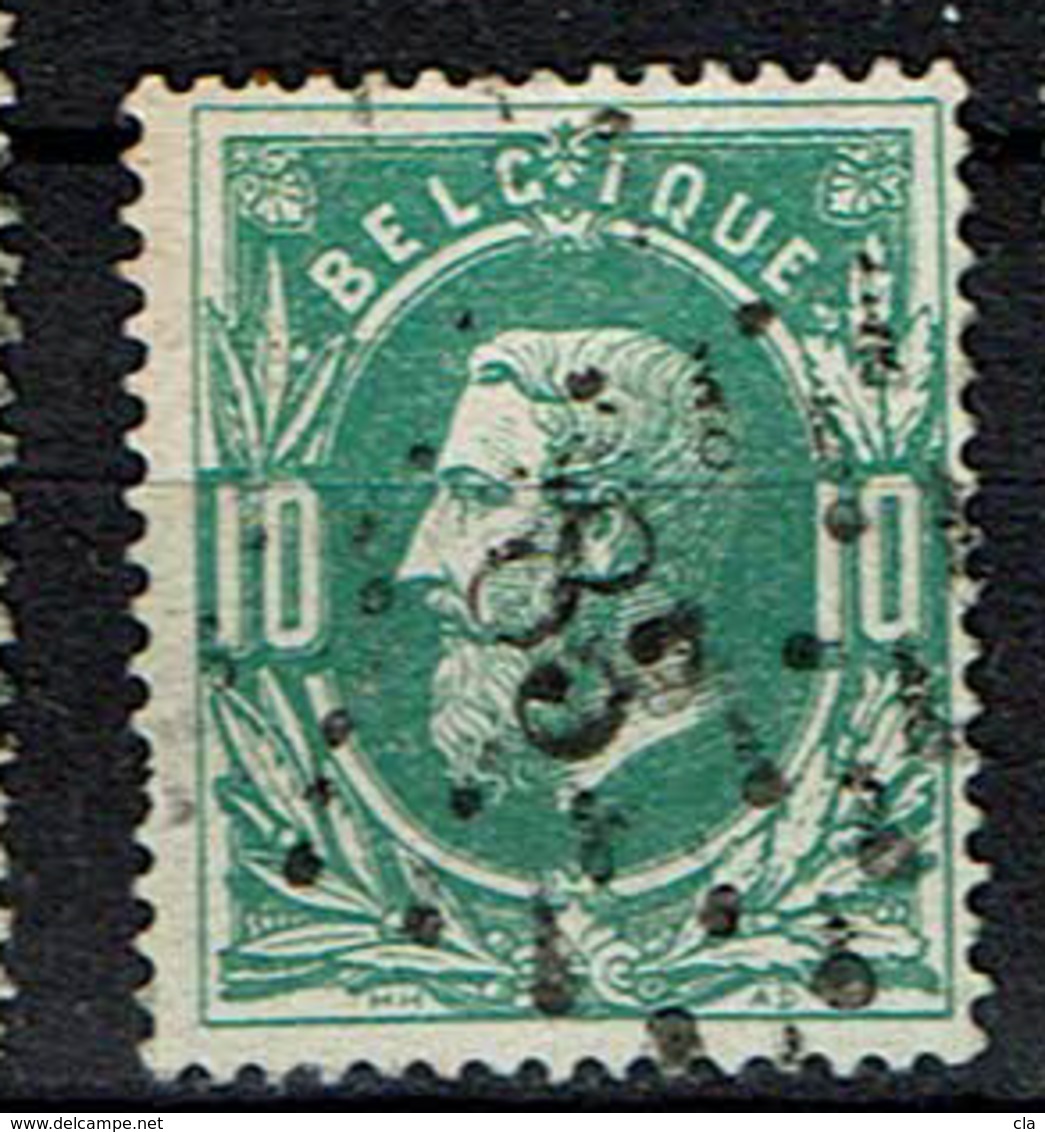 30  Obl  LP 83 Ciney  +3 - 1869-1883 Léopold II