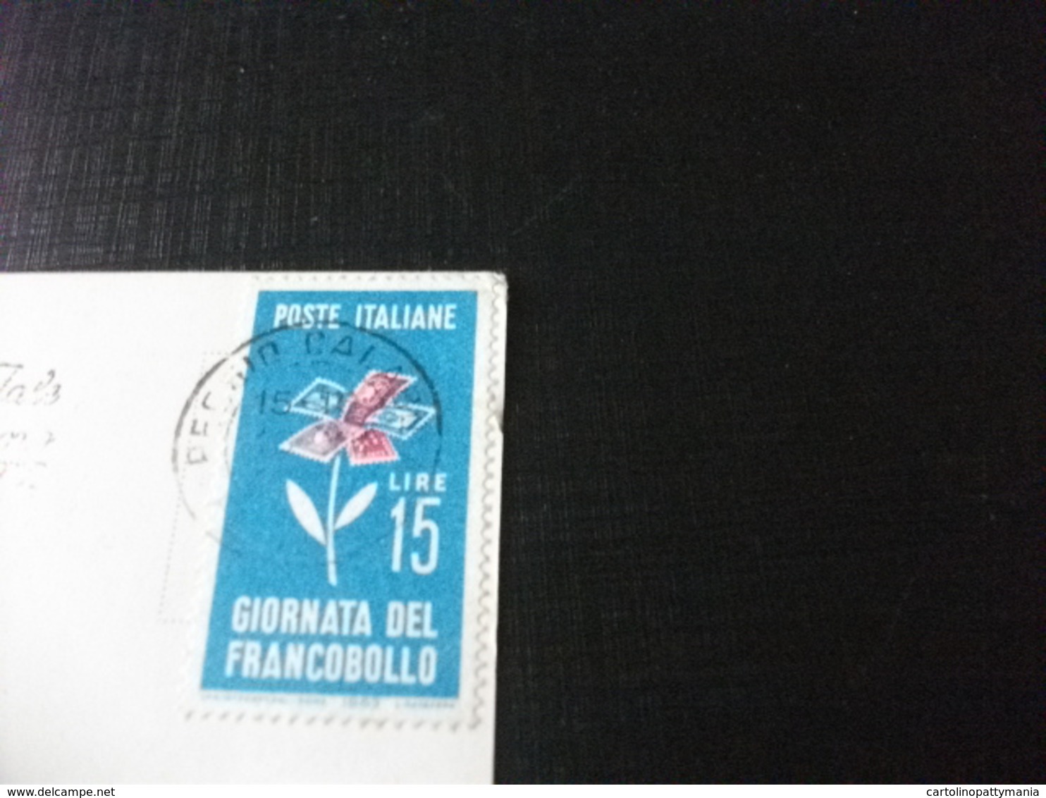 STORIA POSTALE  FRANCOBOLLO  ITALIA REPUBBLICA LIRE 15 REGGIO CALABRIA PULLMAN CORRIERE - Autobus & Pullman