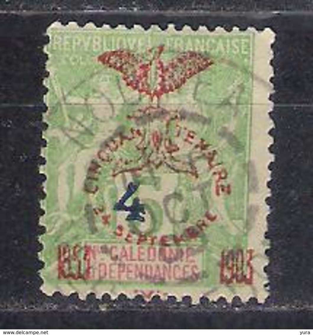 New Caledonia  1903 Y/T Nr 84 (a6p7) - Used Stamps