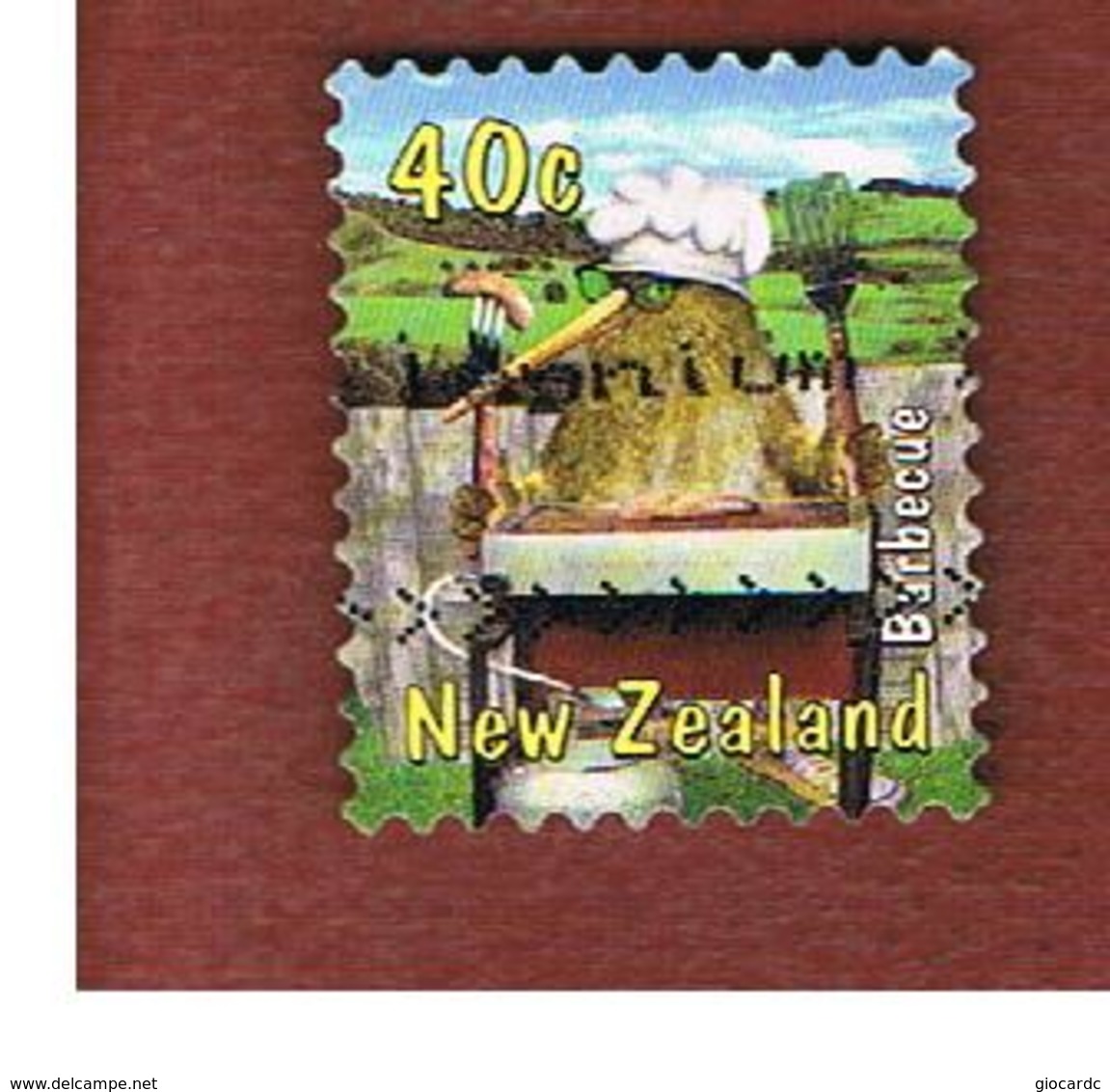 NUOVA ZELANDA (NEW ZEALAND) - SG 2323  -  2000 KIWIANA: BARBECUE -  USED° - Usati