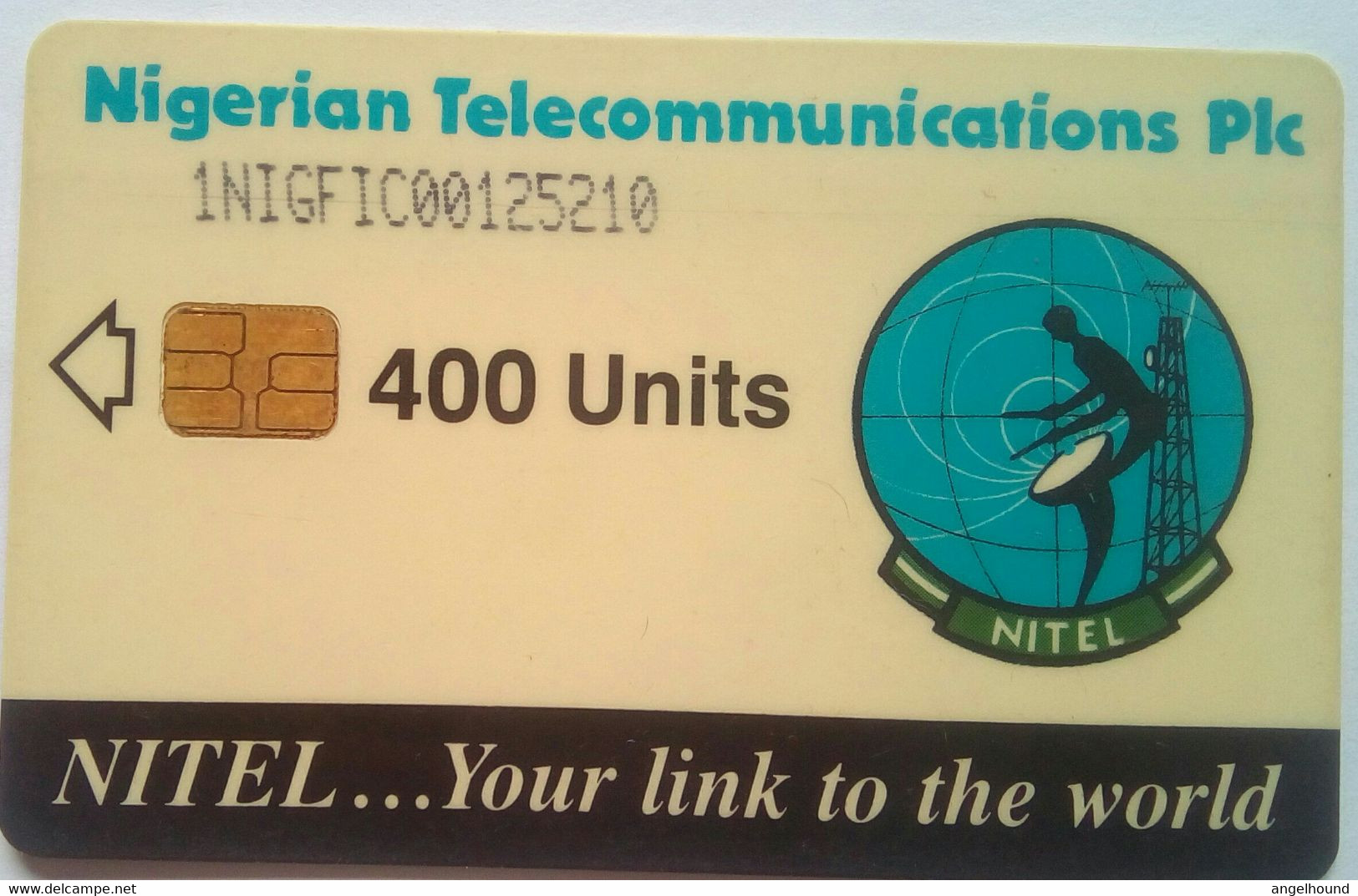 Nigeria Telecoms PLC, 1NIGF 400 Units ( Big Control Number) - Nigeria