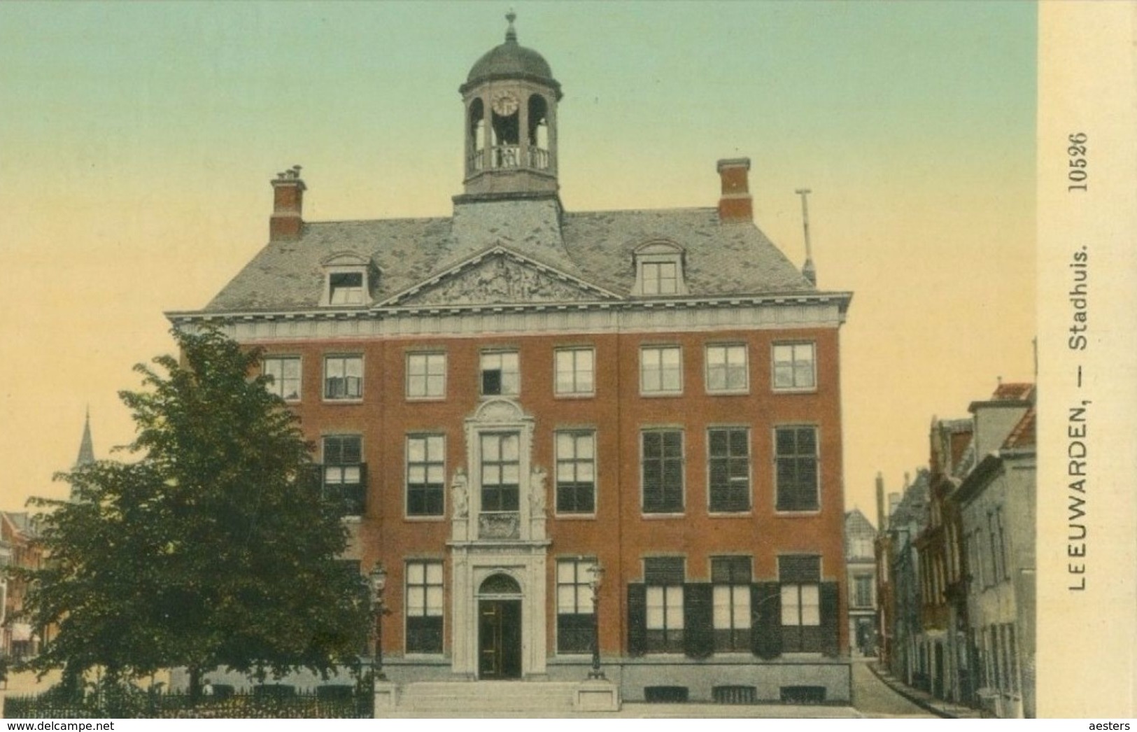 Leeuwarden; Stadhuis (Town Hall) - Niet Gelopen. (Nauta, Velsen) - Leeuwarden