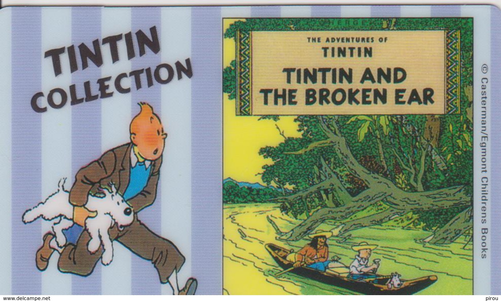 PHONECARD TINTIN AND THE BROKEN EAR 20 UNITS - BD