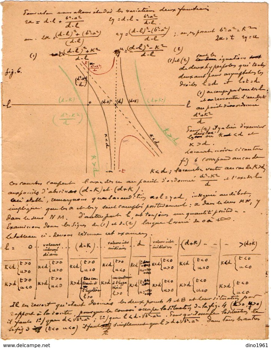 VP12.932 - MILITARIA - VITRY 1916 - Mr E. DATTIN Du Génie Militaire - Solution Du Problème Du Chef De Convoi Automobiles - Documents