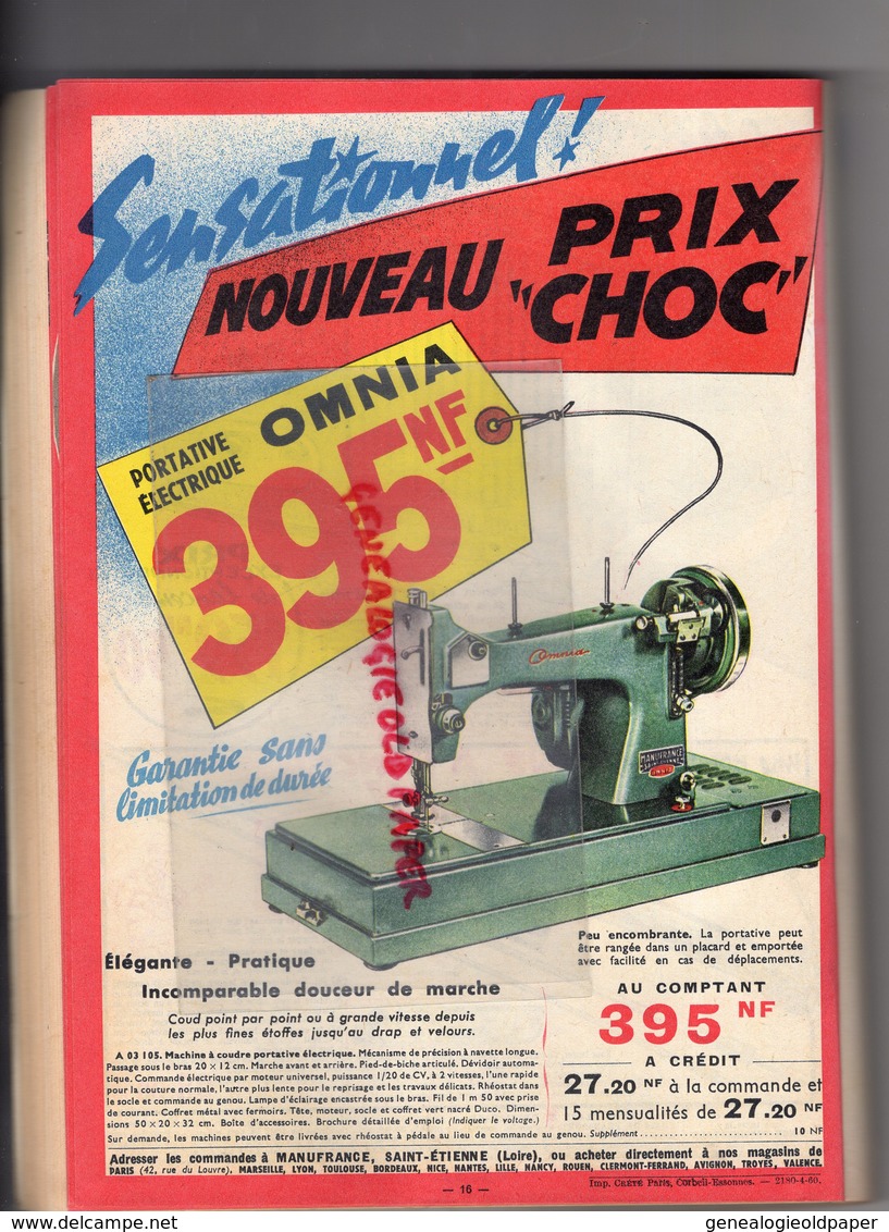 REVUE CHASSEUR FRANCAIS- CHASSE PECHE CYCLISME CYCLOMOTEUR-PAUL ORDNER-CRAMOISAY-CHAMPLURE-KRITER-VELOROBOT      -OMNIA- - Hunting & Fishing