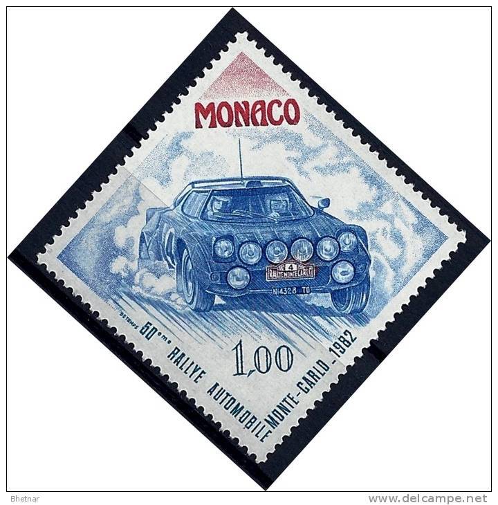 Monaco YT 1300 " 50e Rallye Automobile " 1981 Neuf** - Nuovi