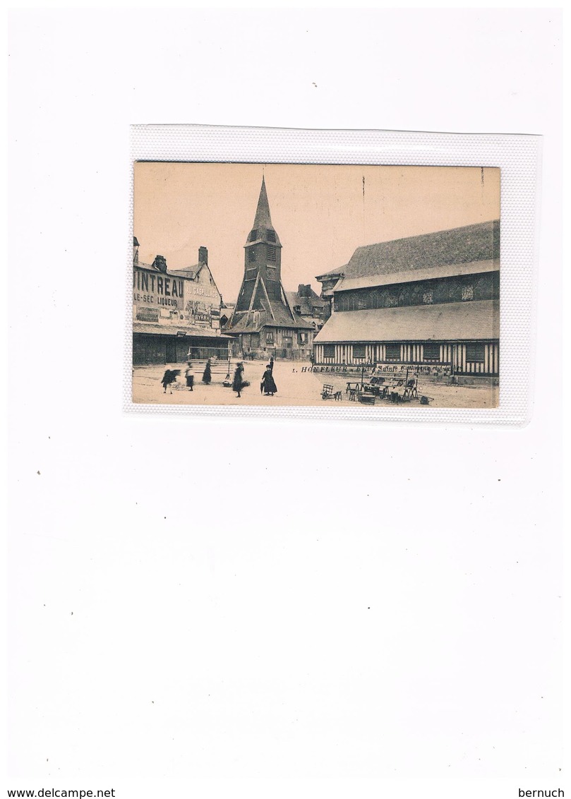 CPA HONFLEUR Eglise Ste Catherine Et Globe - Honfleur